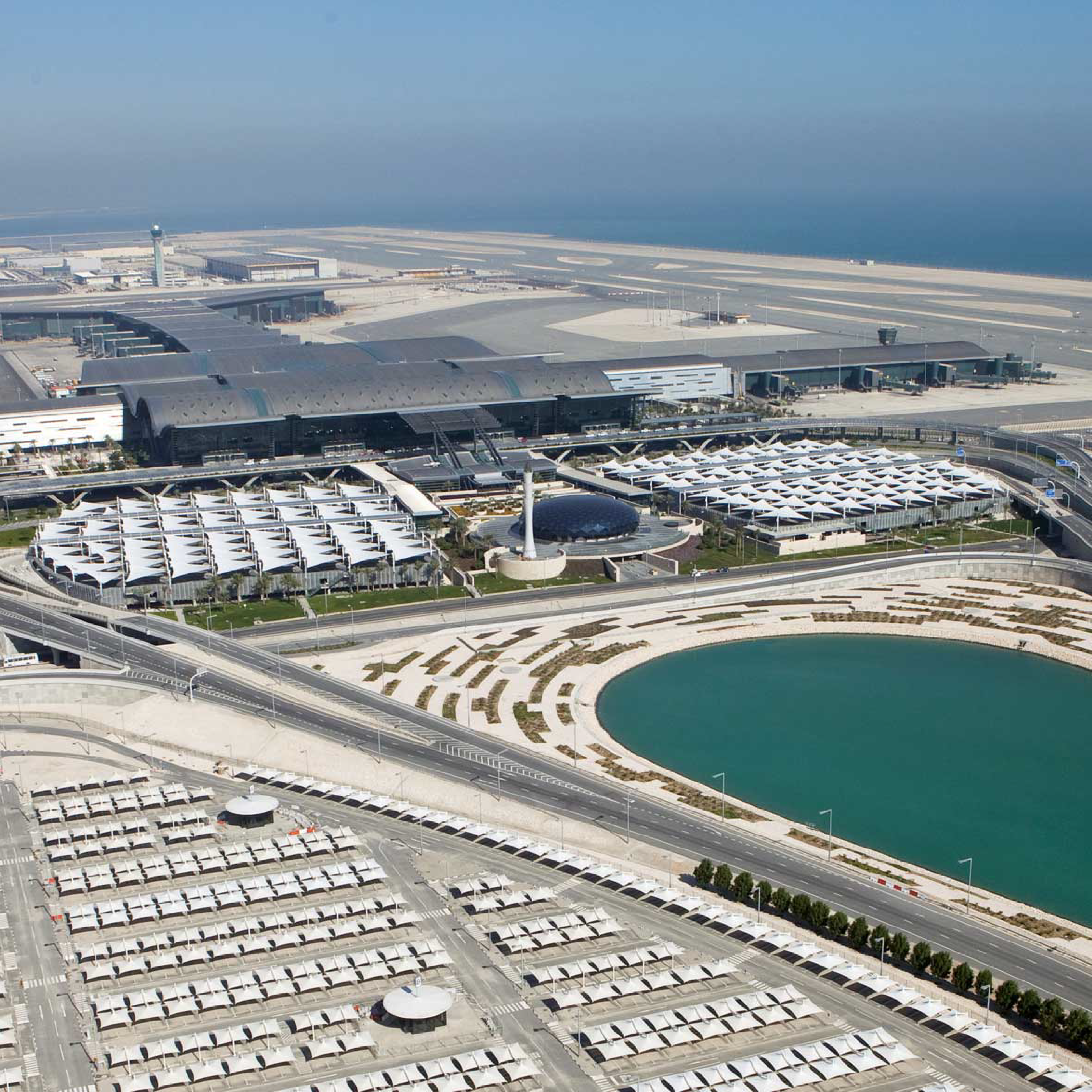 Hamad Int. Airport in Doha, Qatar-