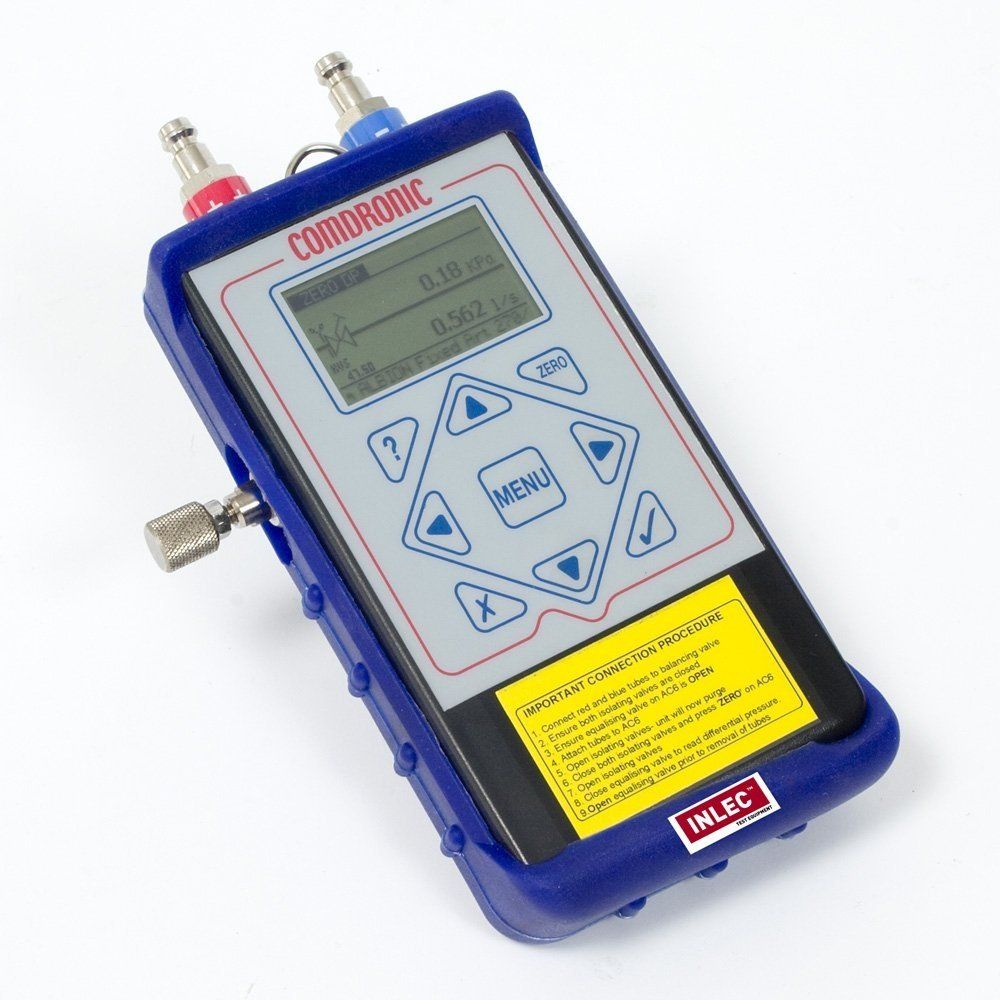 Comdronic flow meter for Measure water flow rates and pressure